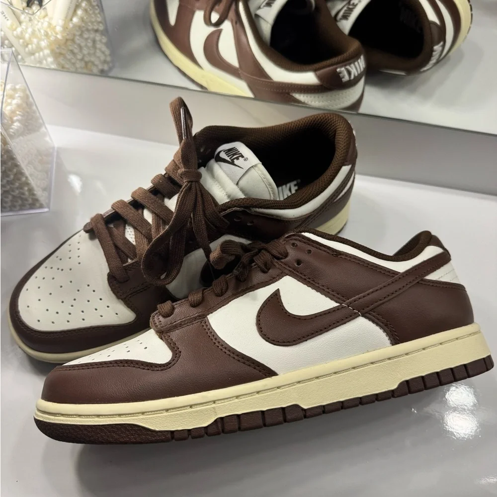 Women’s 8 Brown Nike Dunks